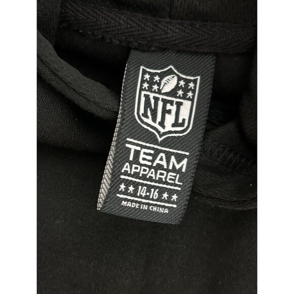 Cincinnati Bengals Youth Hoodie 14 16 Black Orange NFL Football Boys Logo New - Picture 7 of 8